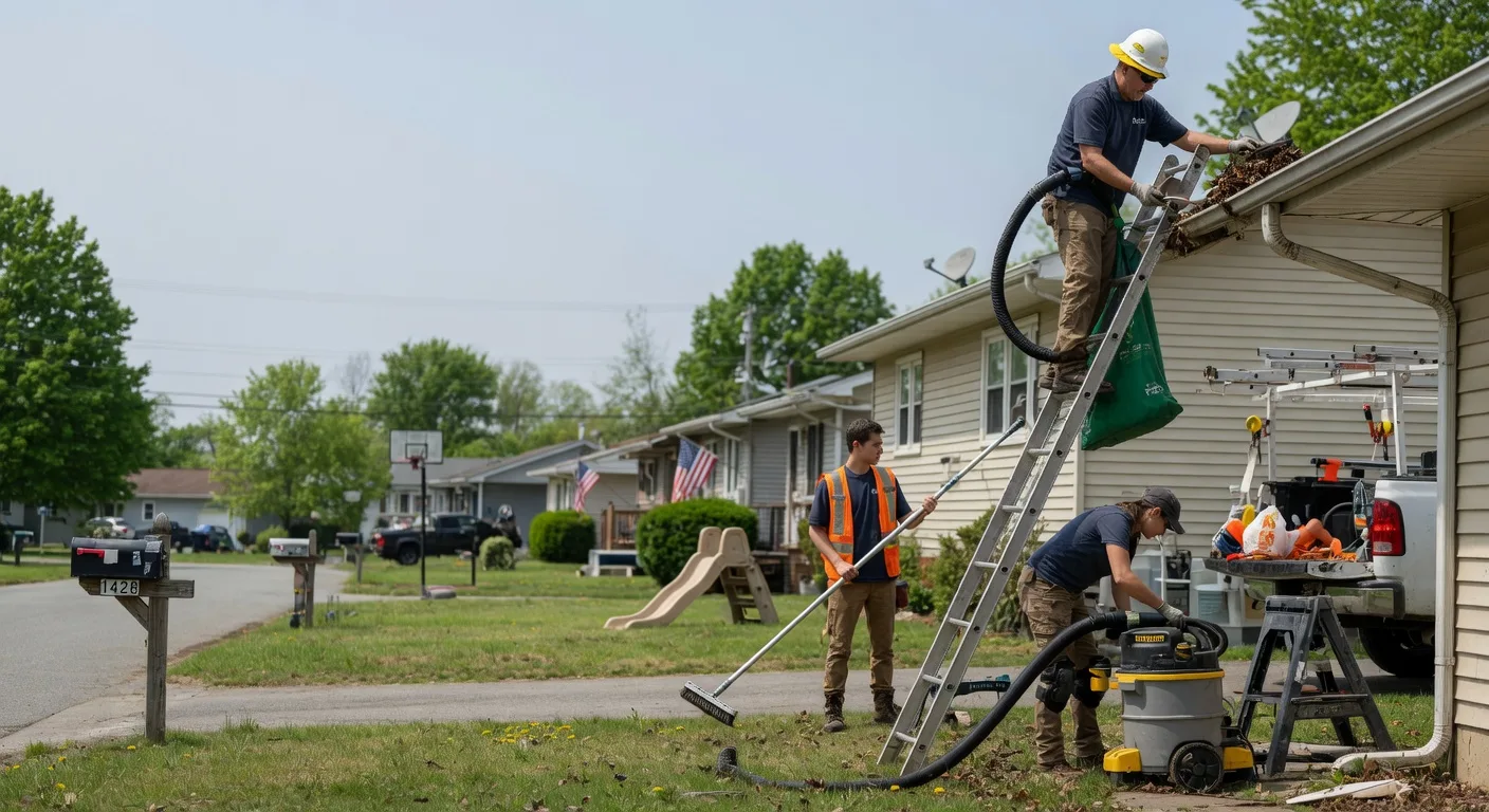Gutter Installation in New Baden, IL near me